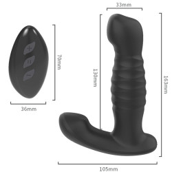 Generique Stimulateur de prostate vibrant Thrusty 12 x 3.3cm